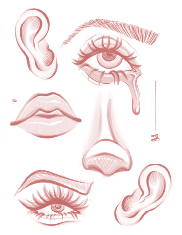 "Facial Study"