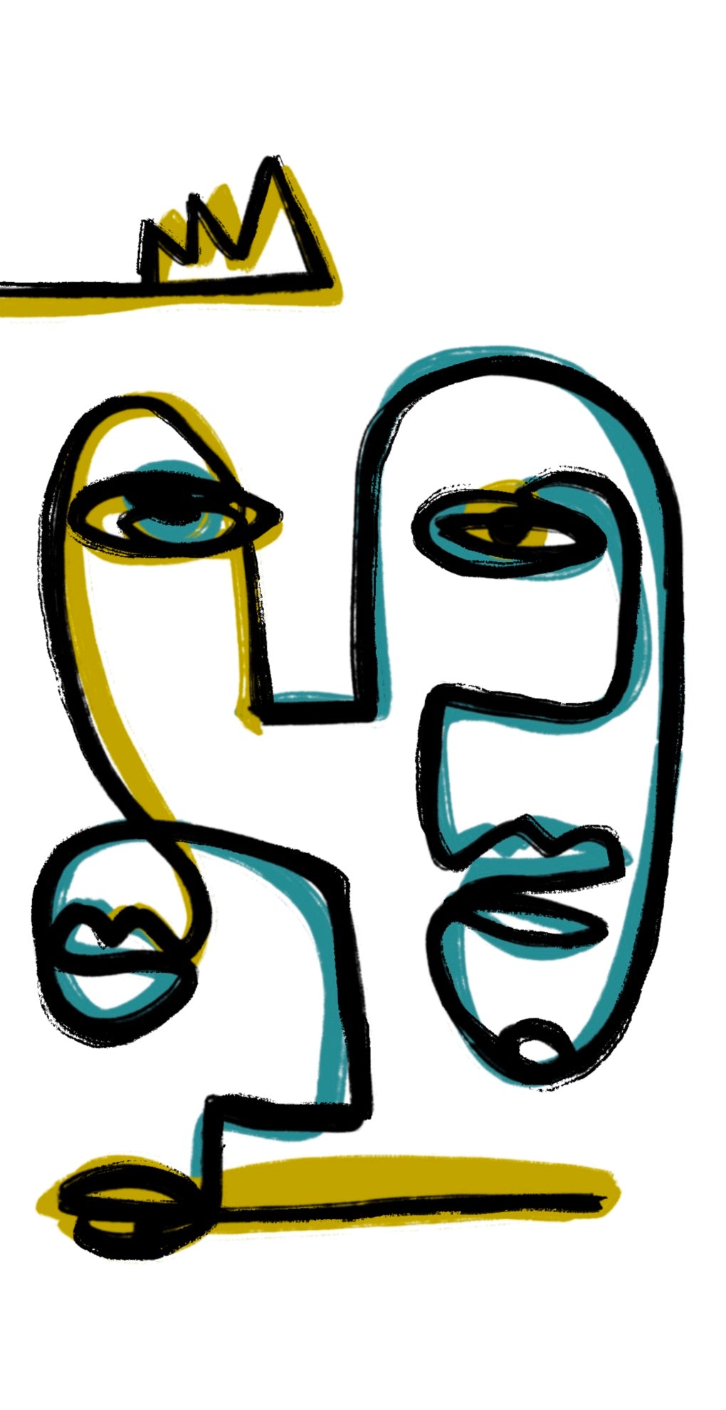 "Head First" (phone wallpaper)