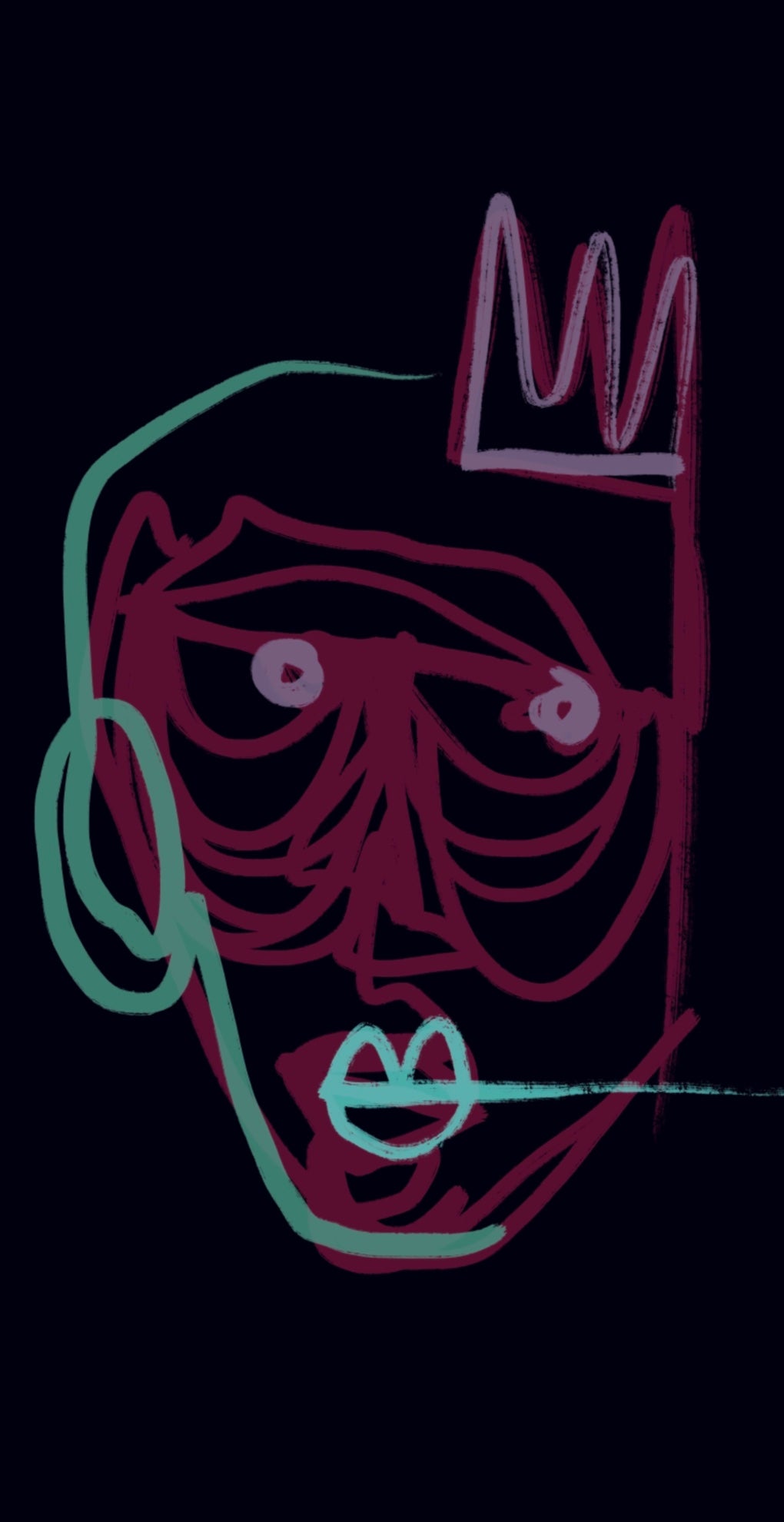"Melancholy Midtones" (phone wallpaper)